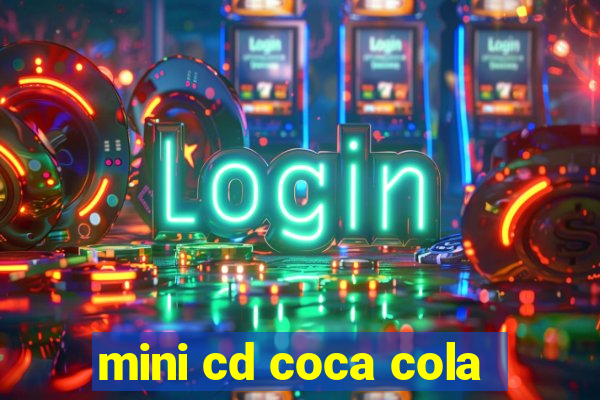 mini cd coca cola